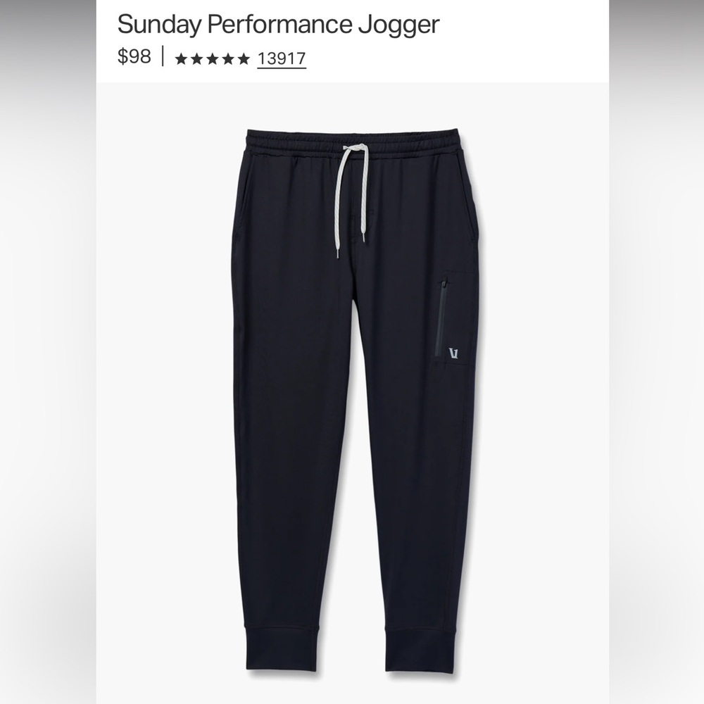 Vuori Sunday Performance Jogger